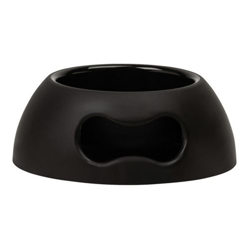 Comparer les prix de Mangeoire Pour Chiens United Pets Noir Polypropylène (Ø 24,5 Cm)