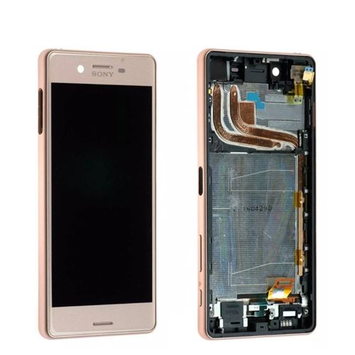 Original Ecran LCD Vitre tactile Rose Assemblés Sur Châssis Pour Sony Xperia X Performance