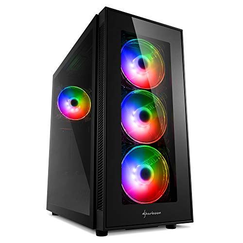Sharkoon - TG5 PRO RGB - Boîtier PC - Tour Moyenne - Noir - Image 4
