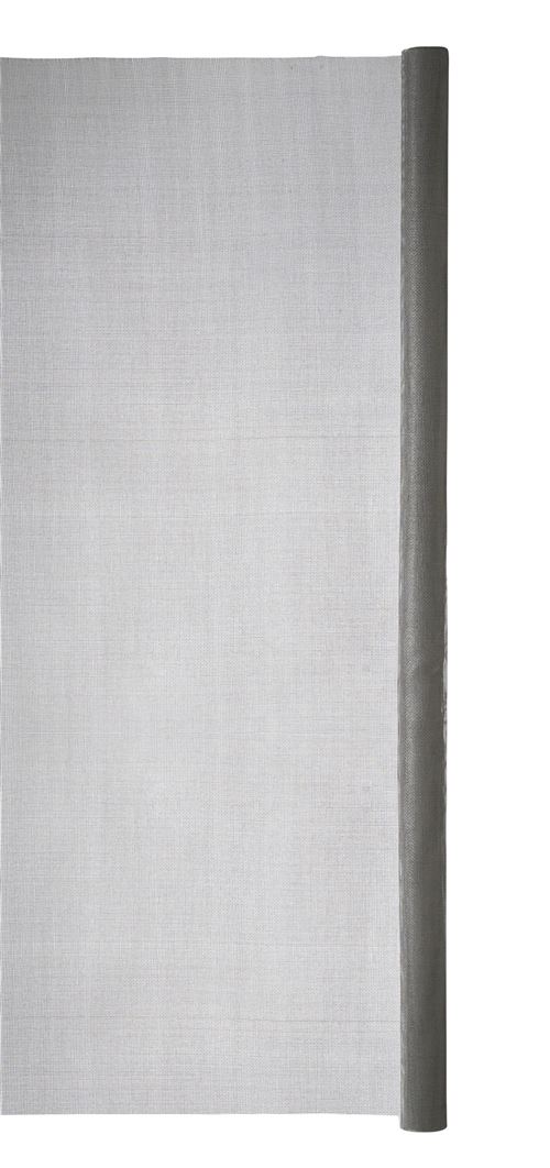 Moustiquaire fibre de verre gris, H.1.4 x L.2 m