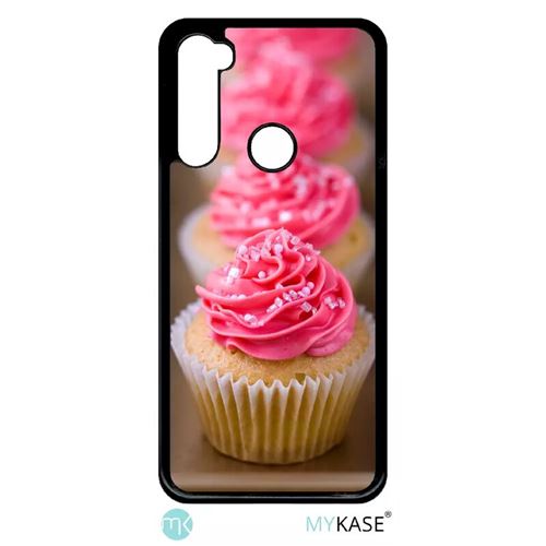 Coque My-Kase pour Note 8t - quatre petits cupcakes - Plastique Noir