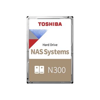 Toshiba N300 NAS - Disque dur - 4 To - interne - 3.5&quot; - SATA 6Gb/s - 7200 tours/min - mémoire tampon : 256 Mo - 1