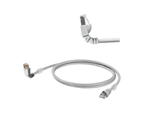 Weidmüller 1248280010 RJ45 Câble réseau, câble patch CAT 6a S/FTP 1.00 m gris certifié UL