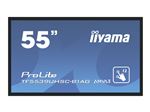 iiyama ProLite TF5539UHSC-B1AG - Classe de diagonale 55" écran LCD rétro-éclairé par LED - signalétique numérique interactive - avec écran tactile (multi-touches) - 4K UHD (2160p) 3840 x 2160 - noir mat