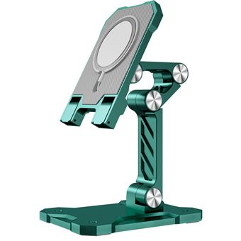 Support de Téléphone FONGWAN Support Réglable pour iPhone(Pas de MagSafe)-Vert - 1