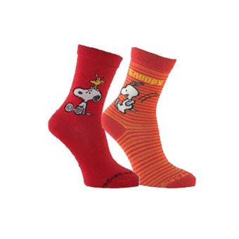 Lot de 2 paires de chaussettes Snoopy 19-22 - 1
