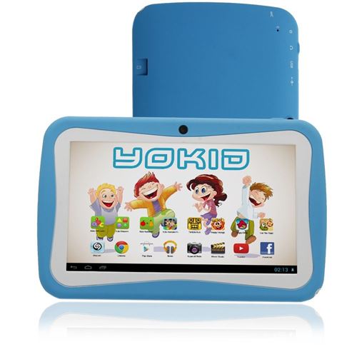 Tablette Tactile 7' Jouet Numérique Enfant Android Lollipop Quad Core 8 Go Bleu +SD 4Go - YONIS