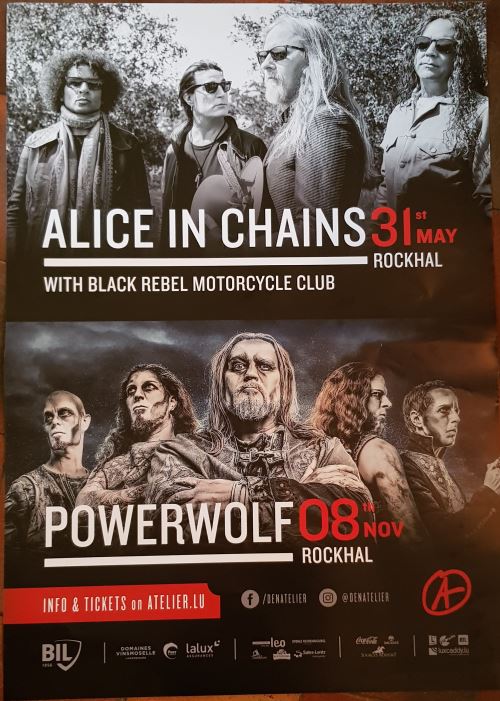 Alice In Chains - Concert 2019 - AFFICHE
