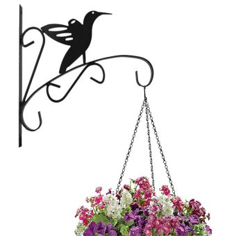 Support Mural Suspension Murale Pour Pot De Fleurs Suspension Murale Crochet Plante Pot De Fleur Suspendu Oiseau Support Et Plateau Pour Jardinieres Et Bacs Achat Prix Fnac