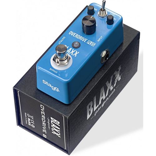 Blaxx BX-drive B - Mini pédale d'Overdrive pour guitare