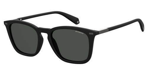 Polaroid Lunettes De Soleil 2085/S 003/M9 Unisexe Wayfarer Noir Mat