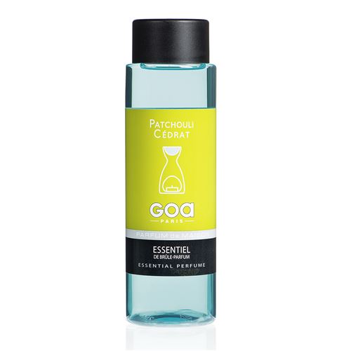 Recharge pour diffuseur de parfum Patchouli Cédrat GOA 250 ml