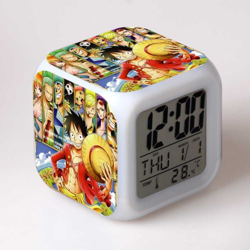 Stack Multicolore Réveil Enfant Led Multifonctionnel Coloré - One Piece #15 - Image 1