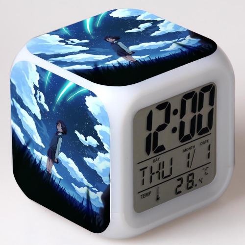 Stack Multicolore Réveil Enfant Led Multifonctionnel Coloré - Your Name #27