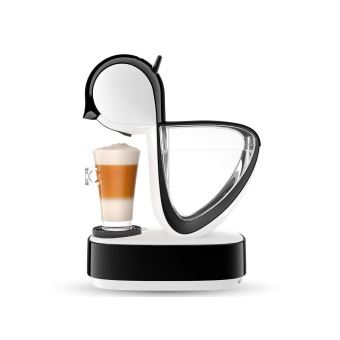 De Longhi infinissima edg260.w – Cafetière à capsules, Nestlé Dolce Gusto 15 bars de pression, réservoir d'eau amovible, plateau réglable à 3 étages, Blanc