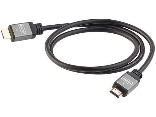 Câble HDMI compatible 4K et 3D - 1m