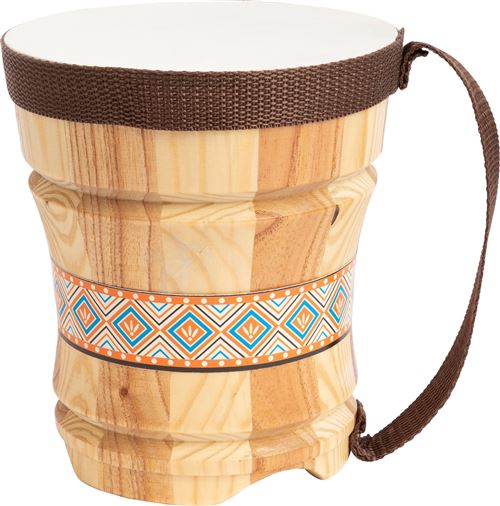 Small Foot tambour Bang Drumbois 16 cm brun clair