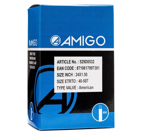 AMIGO tube intérieur 24 x 1,50 (40-507) AV 48 mm