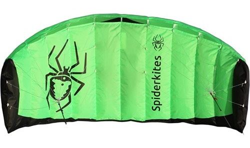 Spiderkites flyer à deux lignes Amigo DC 175 cm vert