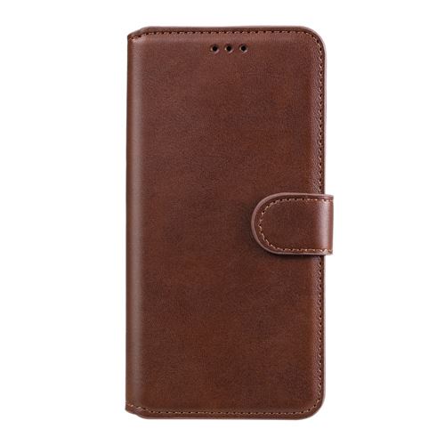 Etui en PU magnétique avec support marron pour votre Samsung Galaxy A41 (Global Version)