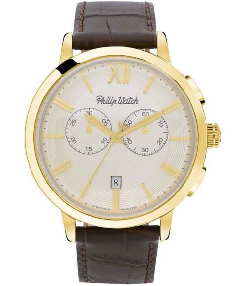 Philip Watch Montre Homme R8271698006 ChronographeOr,