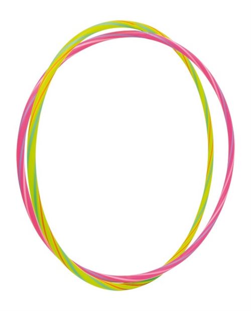 Small Foot Hula Hoop NEON JAUNE (71cm) ET ROSE (66CM)