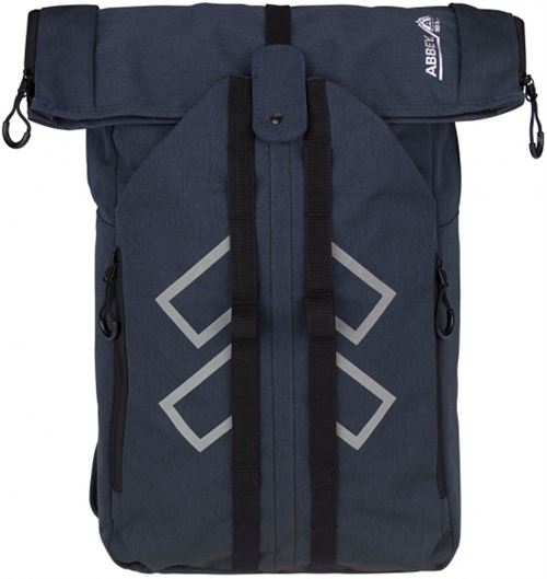 Abbey sac Messenger X-Junctionà dos extérieur marine 18 litres