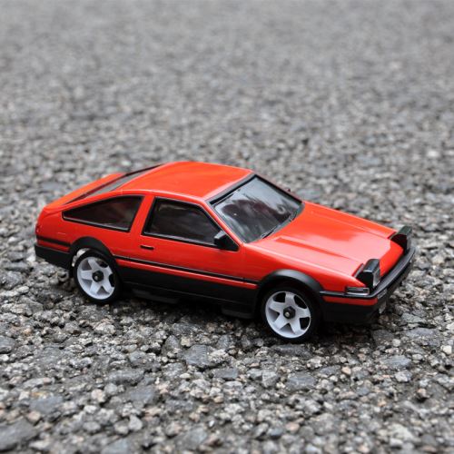 OHP IW05 AE86 OEM Télécommande voiture Simulation voiture jouet voiture 1:28 Rouge