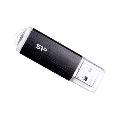 SILICON POWER Ultima U02 Pendrive USB flash drive 8 GB USB 2.0 (SP008GBUF2U02V1K) Black