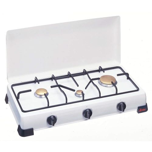 Ardes 9s03pg de table gaz blanc plan cuisson