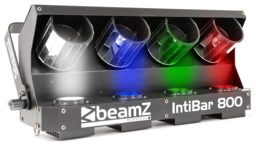 BeamZ IntiBar800 4-Head Barrel Scanner jeu de lumière 4 x LEDs 10W DMX