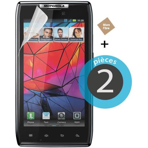 2 films protecteur écran pour Motorola Razr HD