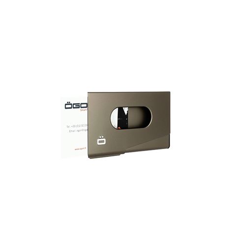 Porte-cartes de visite one touch ogon 15 cartes Ogon Designs
