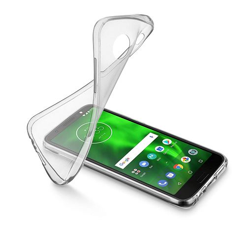 Cellularline softmotog6t Étui en Caoutchouc Souple Motorola Moto G6
