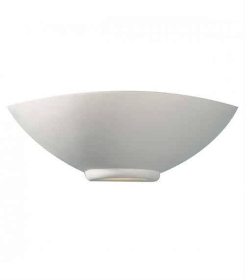 Applique murale Otis blanc et céramique 1 ampoule