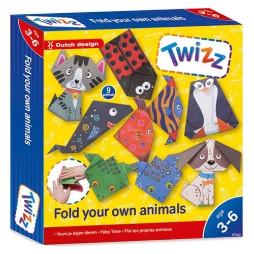 Origami Animaux pliants Multicolore pliage jeu