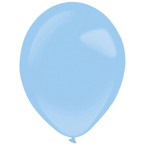 Amscan ballons 35 cm latex bleu pastel 50 pièces