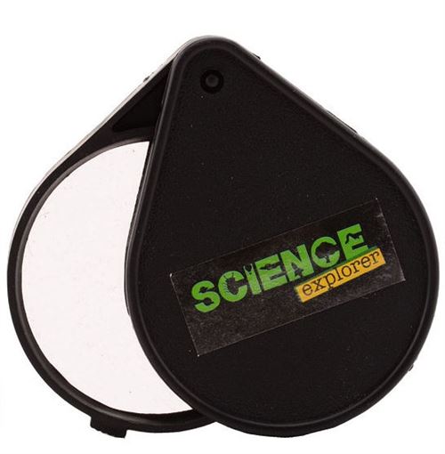 Johntoy Science Exploder loupe noire 8,5 cm