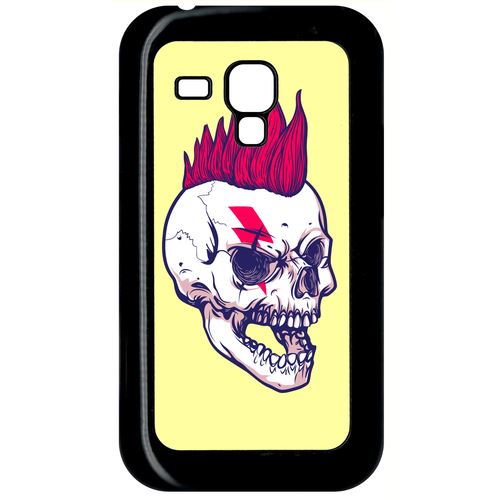 Coque Samsung Galaxy S Duos Motard Crane Rouge