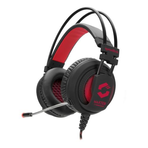 Speedlink-860003 BK Casque Gaming Noir