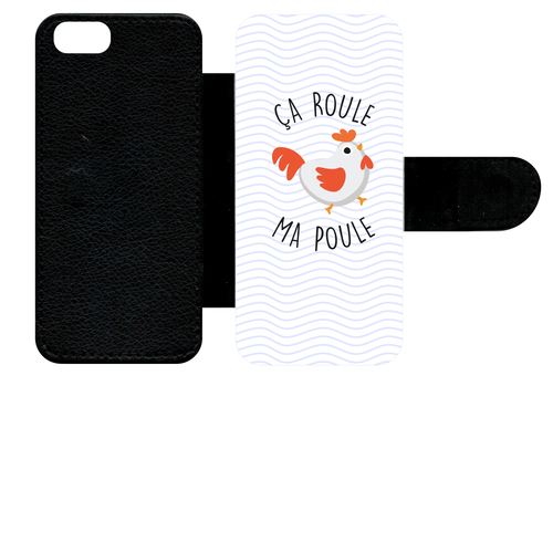 Etui À Rabat Apple Iphone 5s A Roule Ma Poule