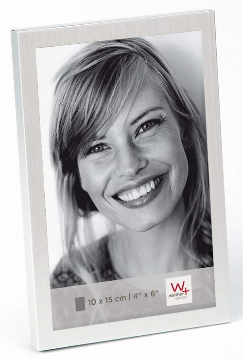 Walther, Karla, Cadre à Portrait en Métal, BT520T, 15x20 cm, Argent