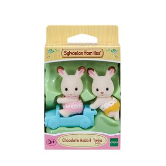 SYLV FAM LES JUMEAUX LAPIN CHOCOLAT