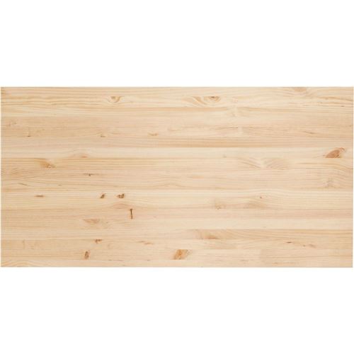 Astigarraga - Plateau de bureau en pin massif 120 x 60 cm