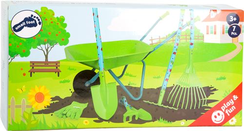 Grand kit de jardin avec brouette - 12014