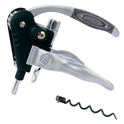 Tire-bouchon Laguiole avec levier à crémaillère - Boite Coffret