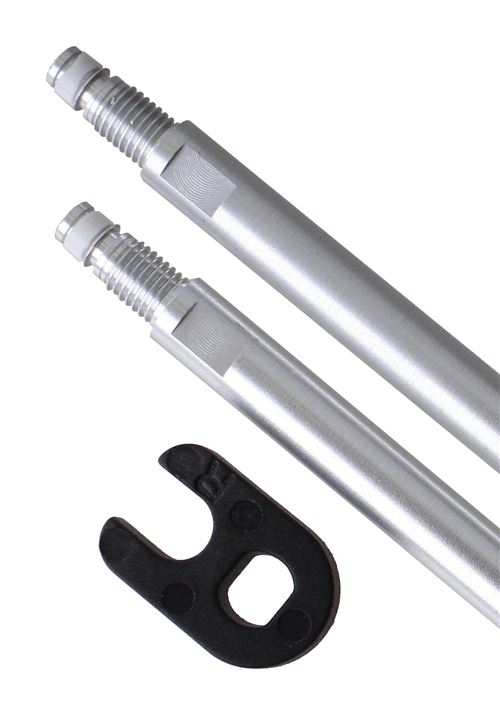 Vittoria rallonge de soupape 62 mm FV argent