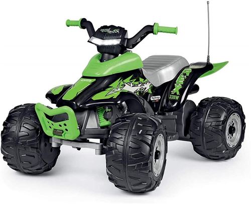 Quad electrique Peg Perego Corral T-REX 330 W 12 Volts Vert