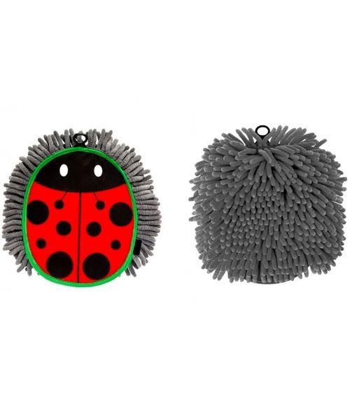 Chiffon microfibres coccinelle