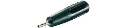 Adaptateur SpeaKa Professional 325104 [1x Jack mâle 2.5 mm - 1x Jack femelle 3.5 mm] 0 m noir